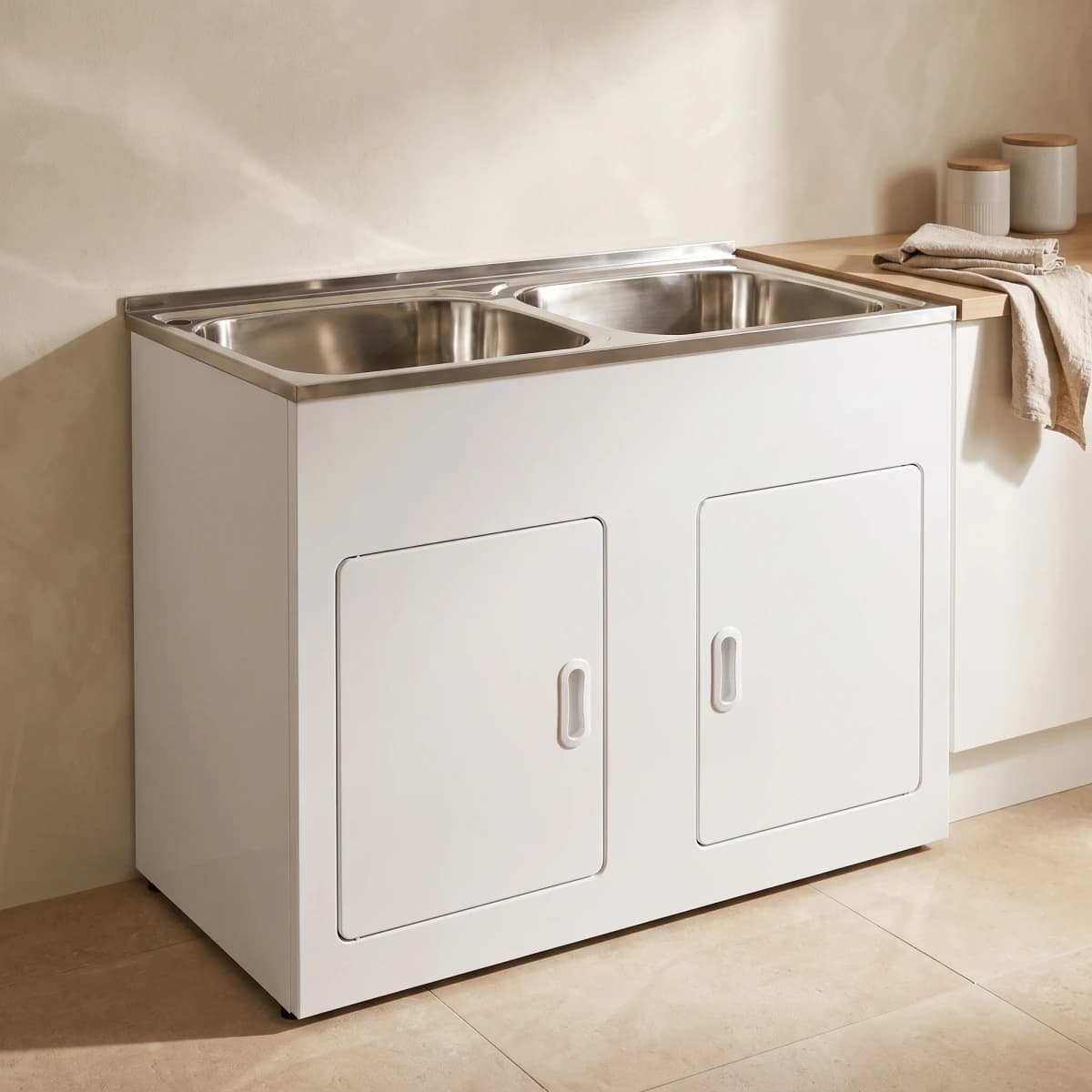 Aquaro Double Bowl Laundry