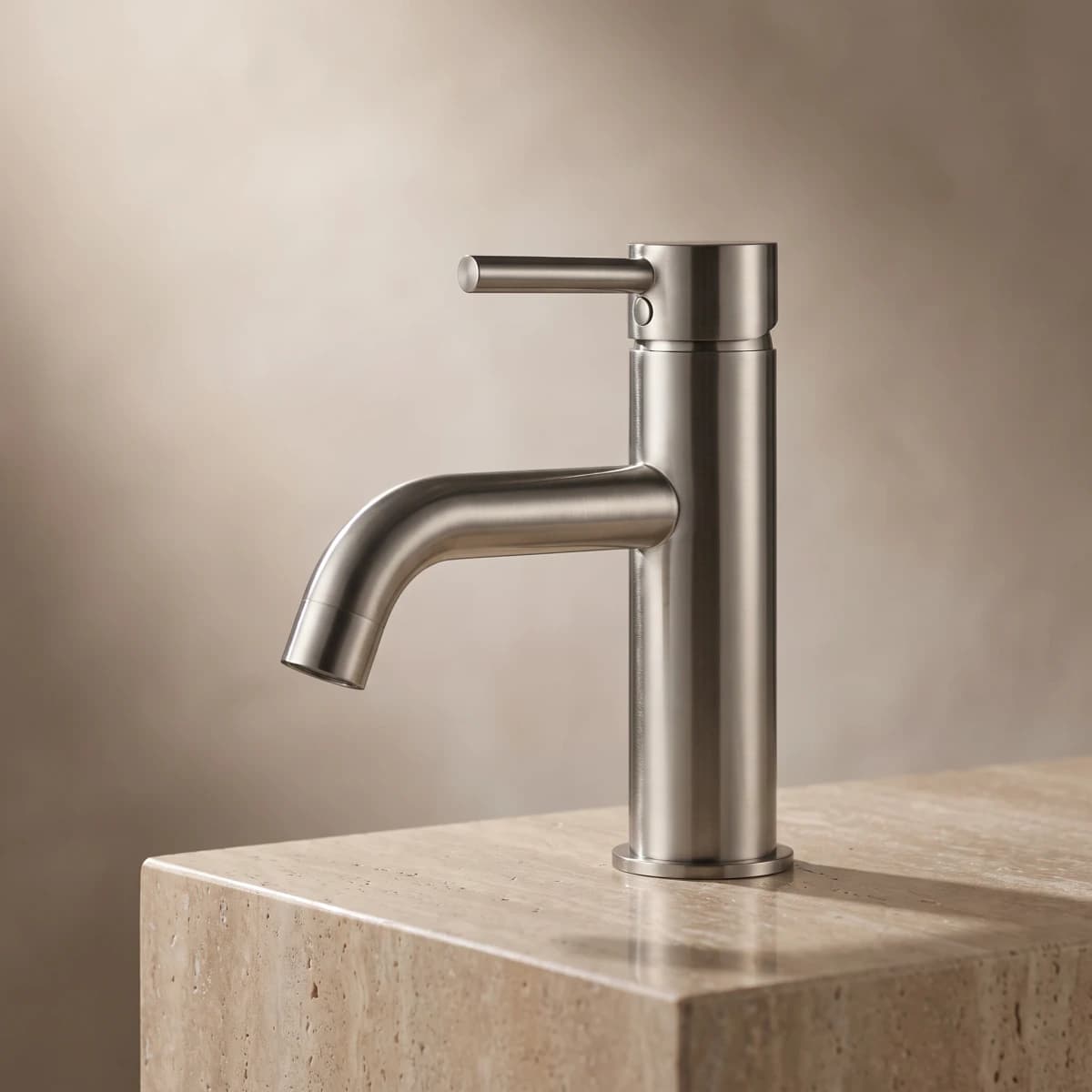 Aquaro Poise Basin Mixer in Brushed Nickel
