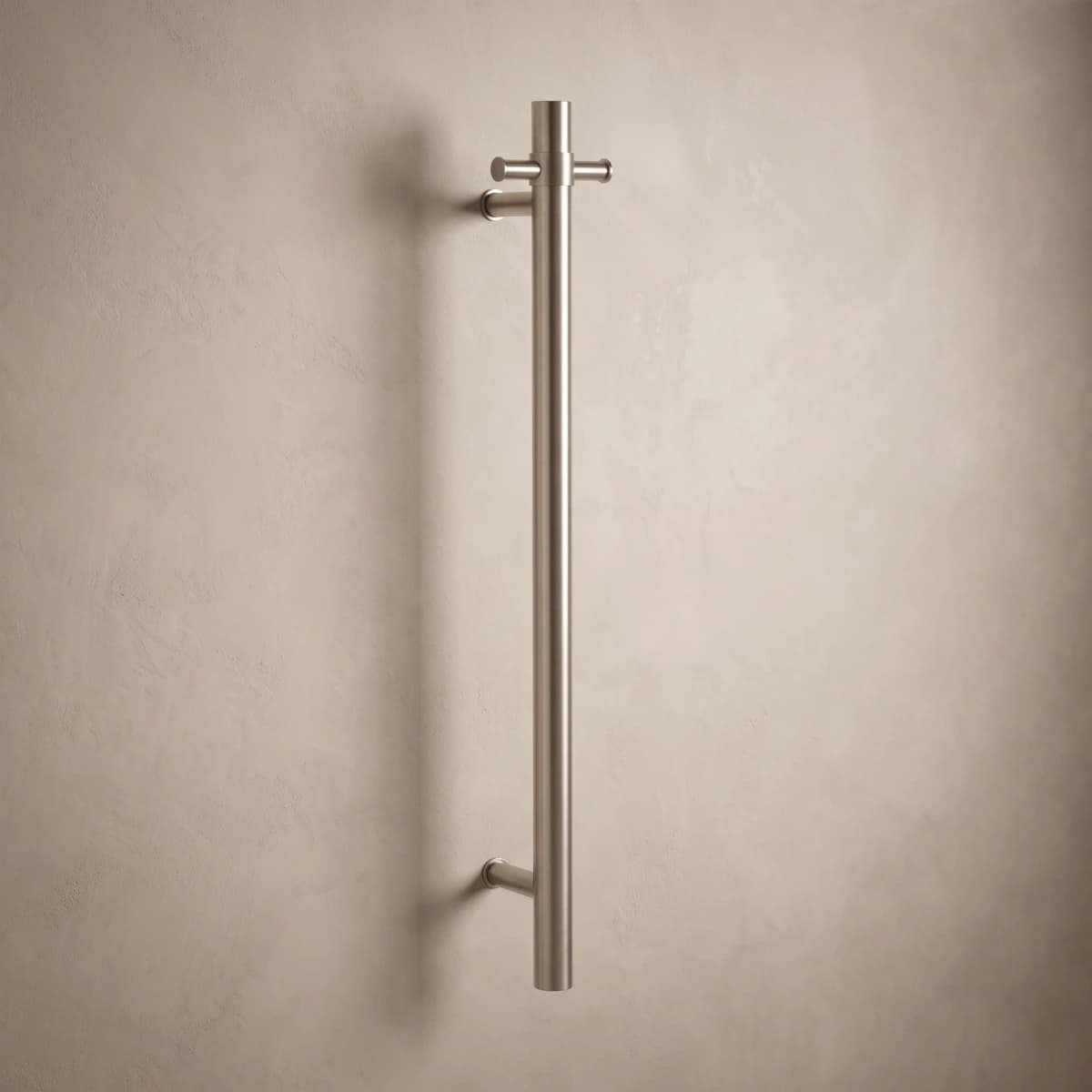Aquaro Heated Towel Rail 900mm in Brushed Nickel