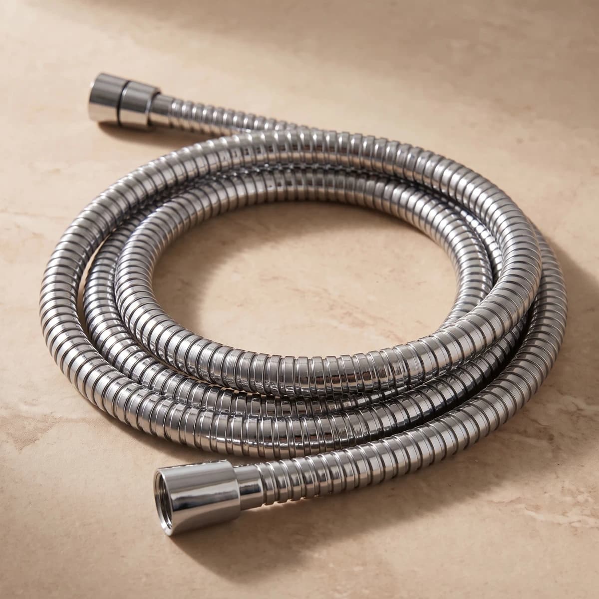 Aquaro Metal Shower Hose in Chrome
