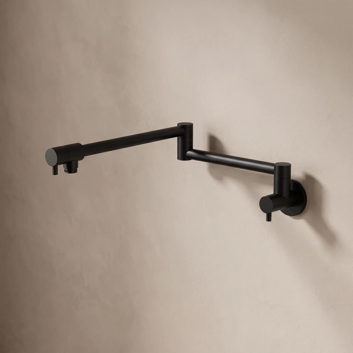 Aquaro Poise Pot Filler in Matte Black
