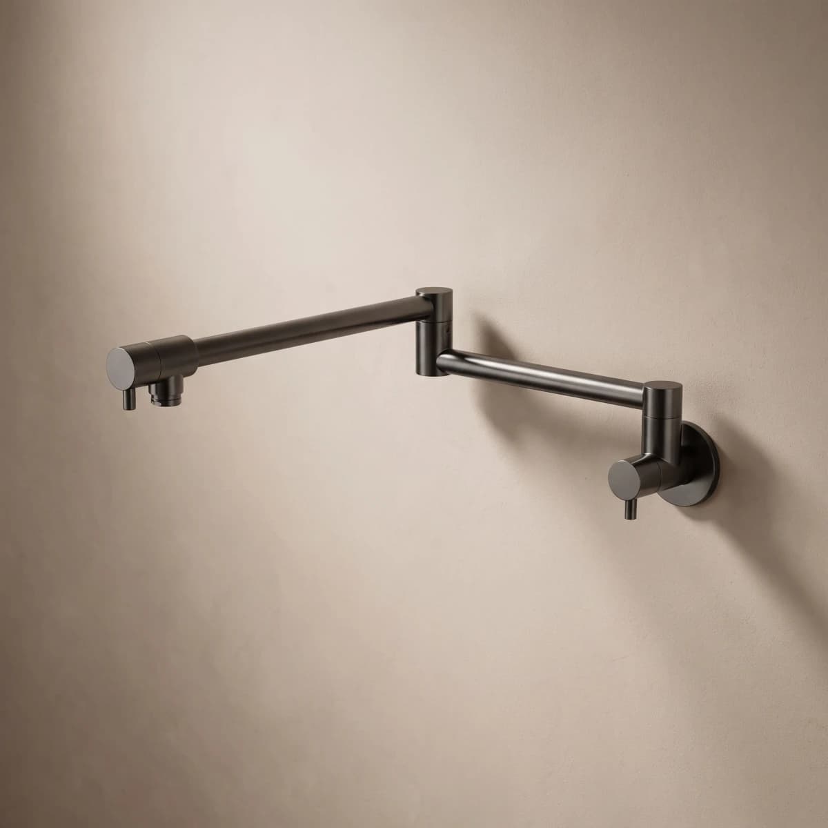 Aquaro Poise Pot Filler in Gunmetal