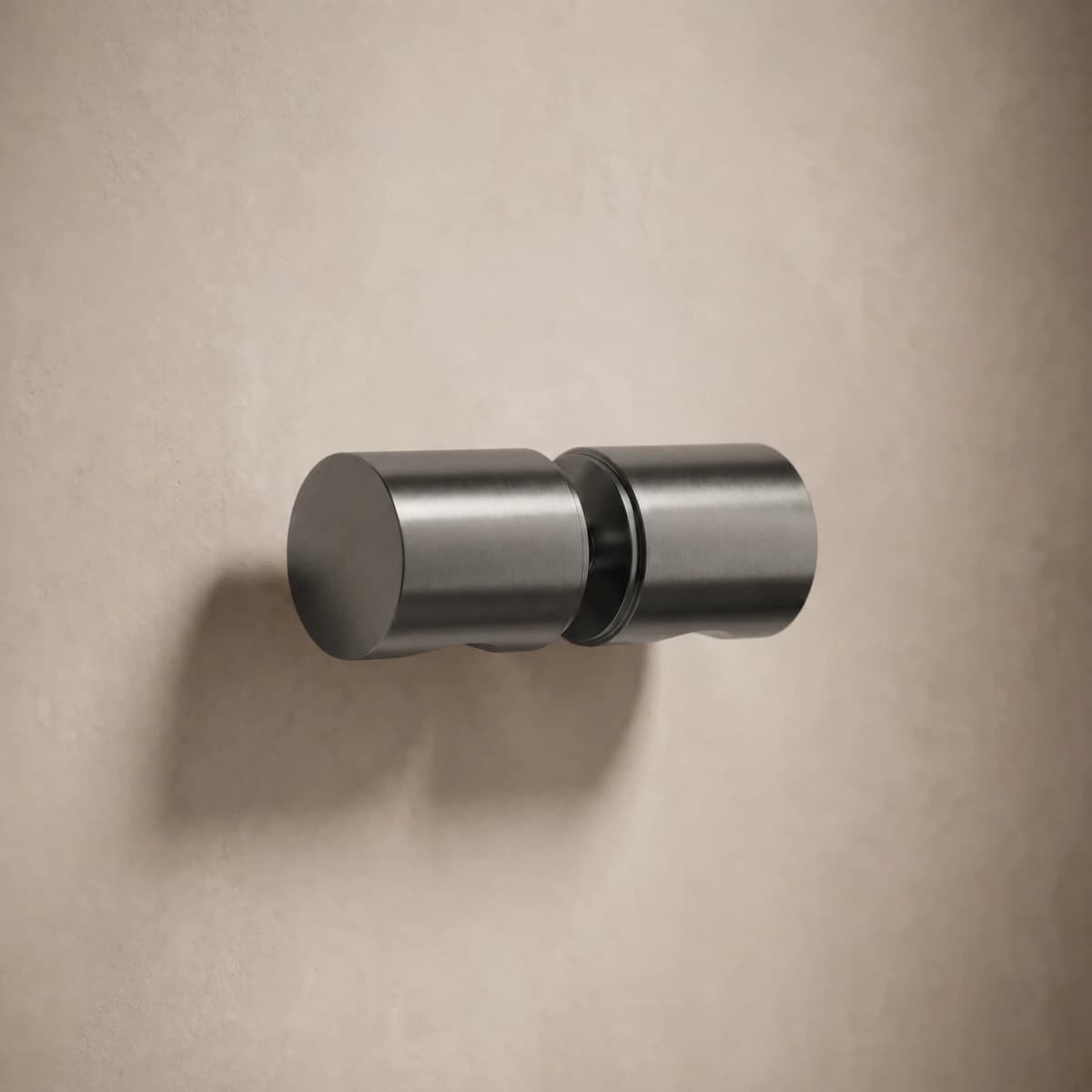 Aquaro Shower Door Handle in Gunmetal