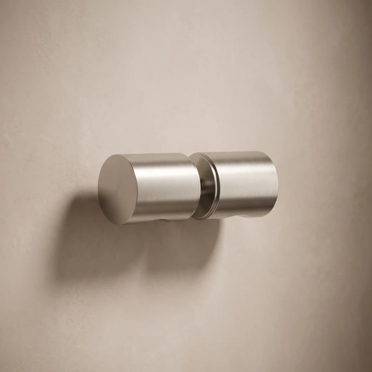 Aquaro Shower Door Handle in Brushed Nickel