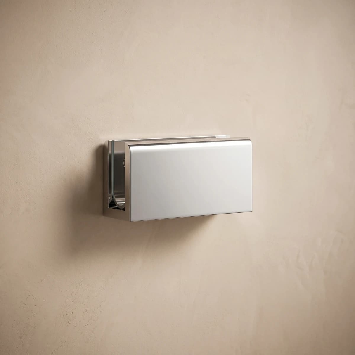 Aquaro Shower Glass Clamp in Chrome