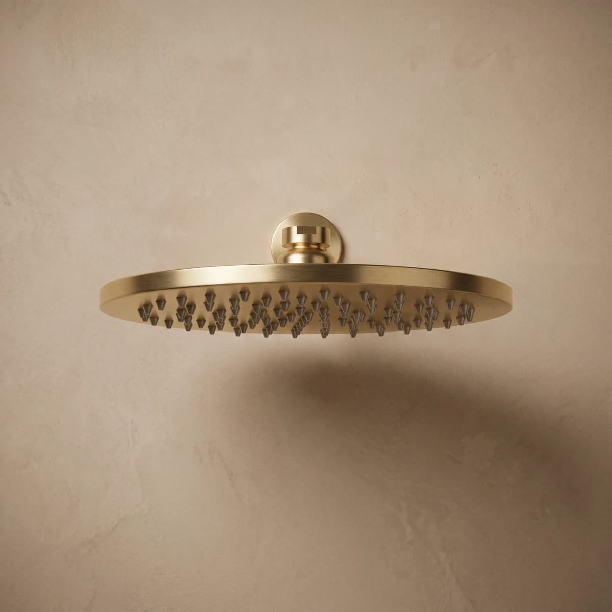 Aquaro Shower Head in Brushed Gold