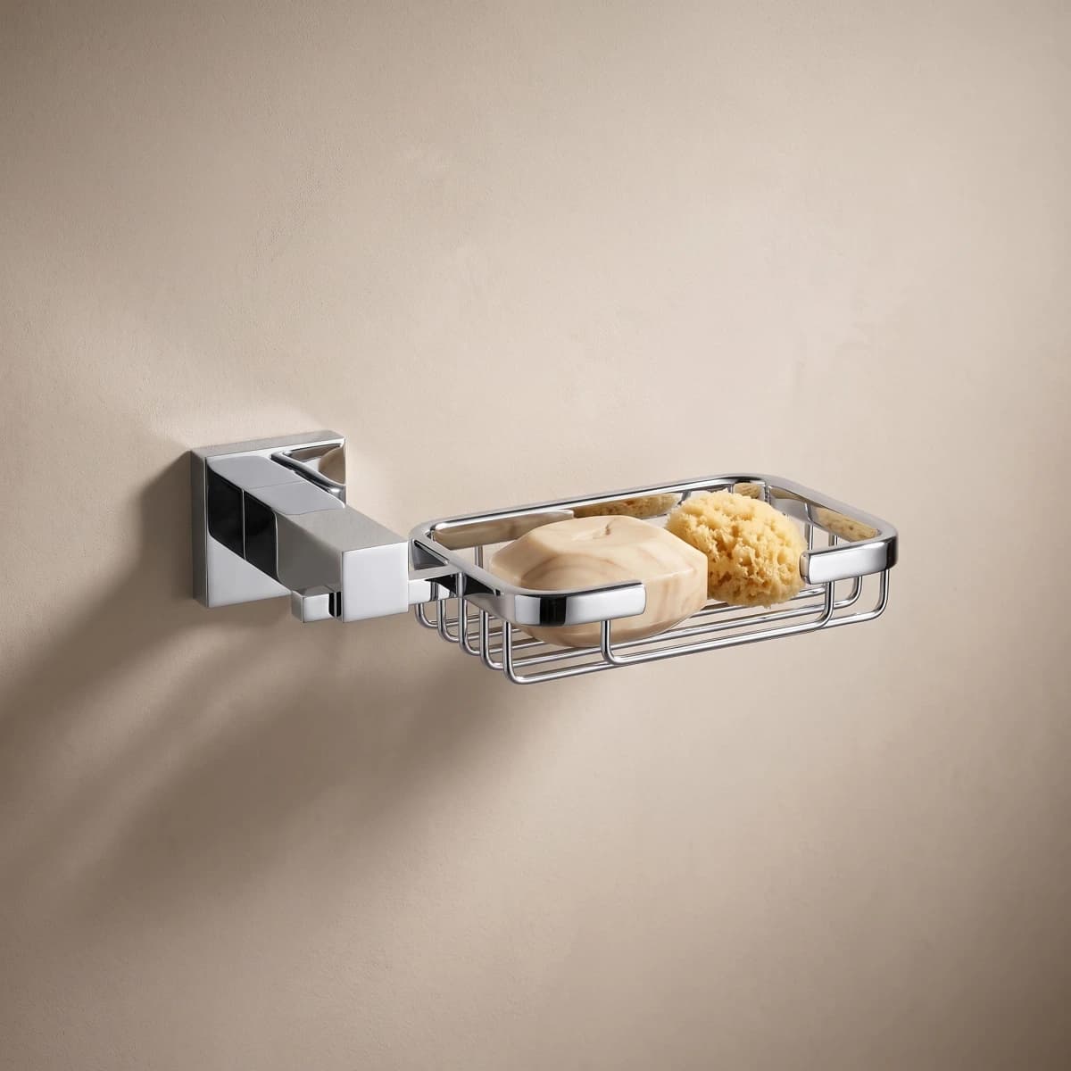 Aquaro Square Soap Basket