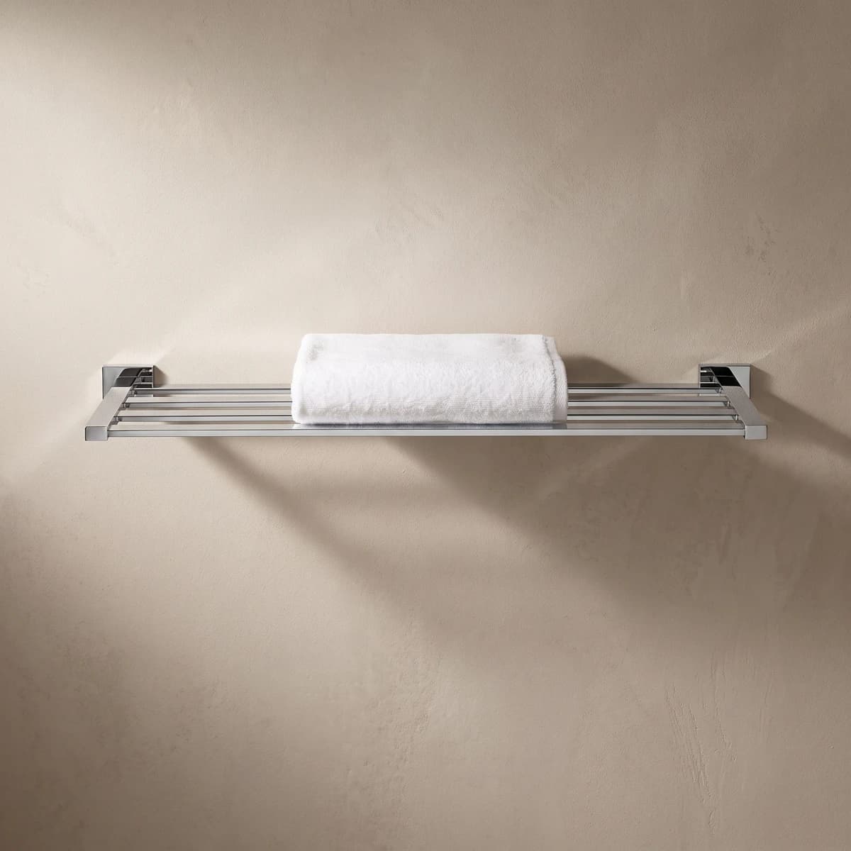 Aquaro Stainless Steel Shelf 600mm in Chrome
