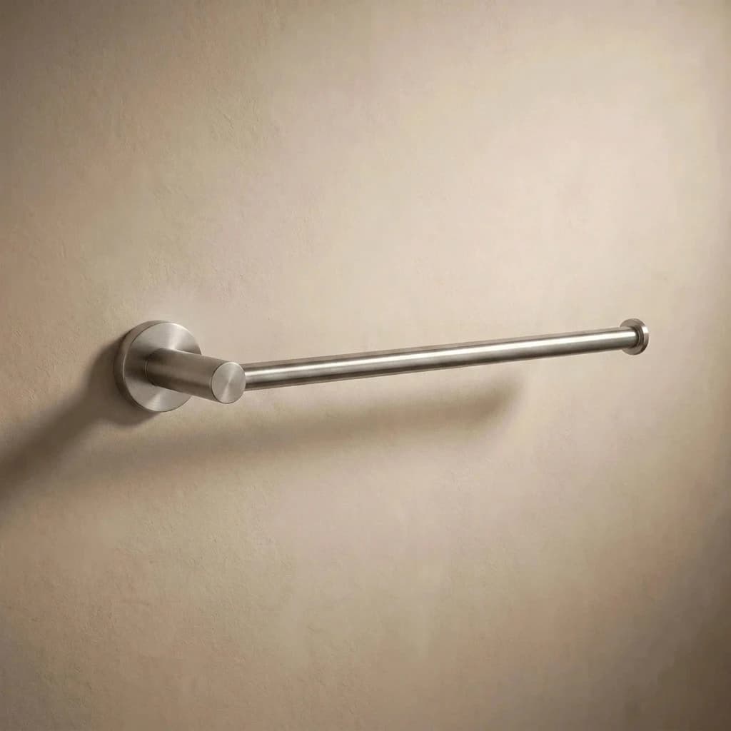 Aquaro Towel Holder in Brushed Nickel