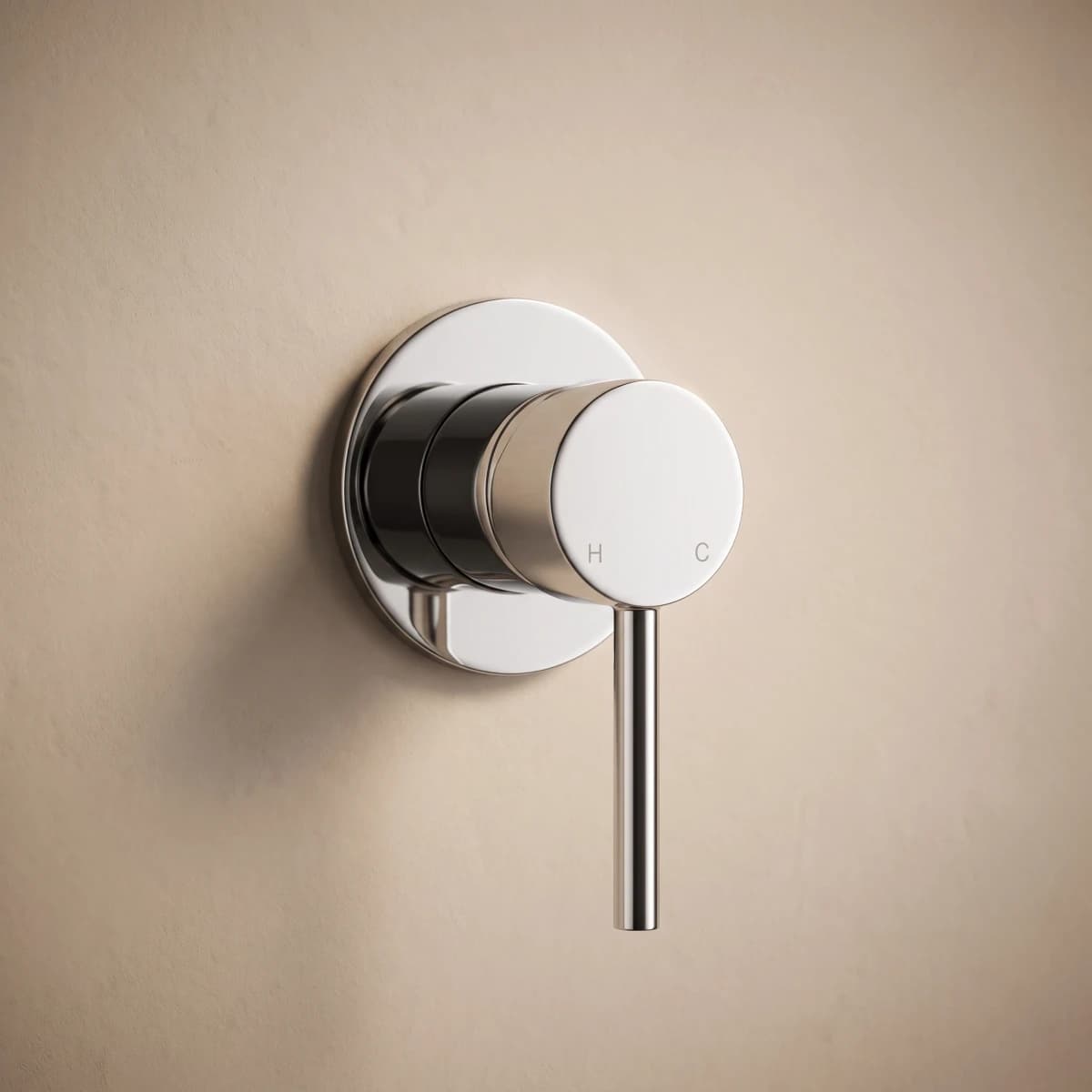 Aquaro Wall Mixer, Chrome