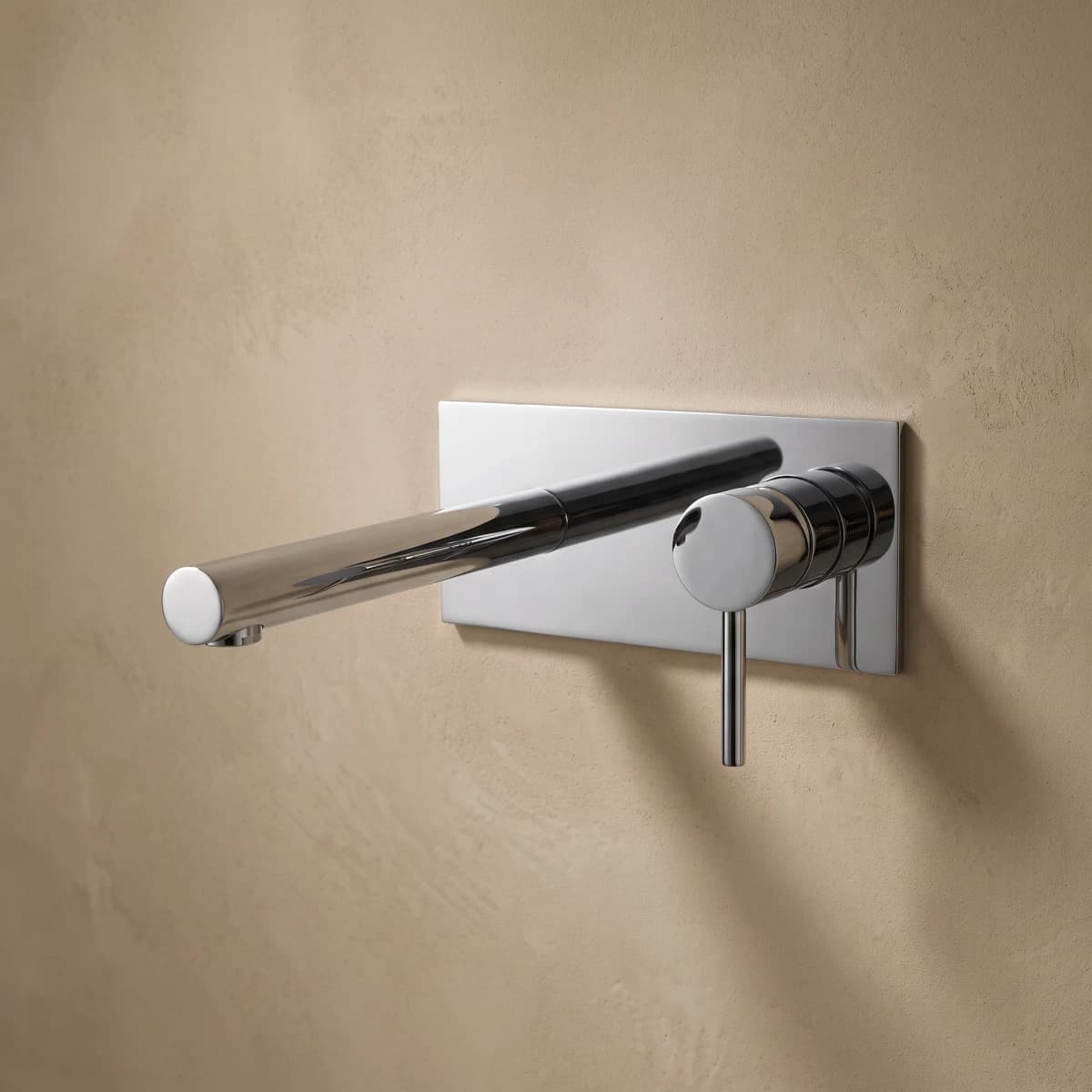 Aquaro Wall Mixer with Spout 180mm in Chrome
