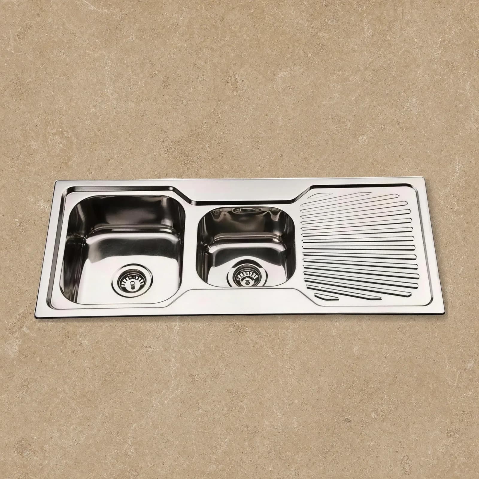 Aquaro Square Sink 1080 — Left Hand Bowl