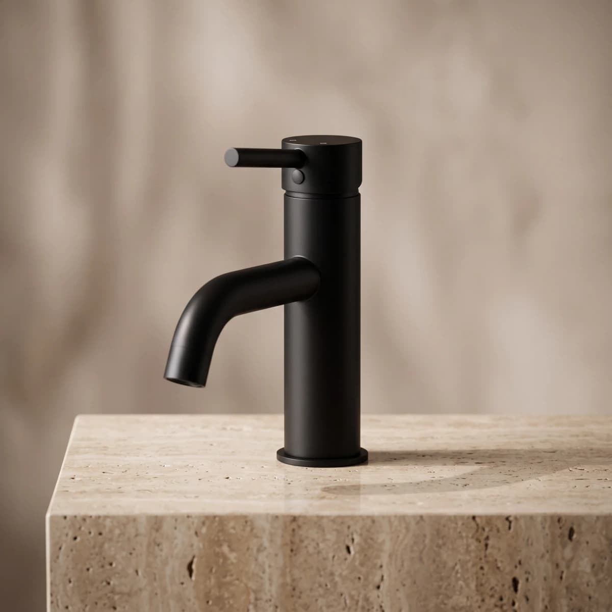 Aquaro Poise Basin Mixer in Matte Black