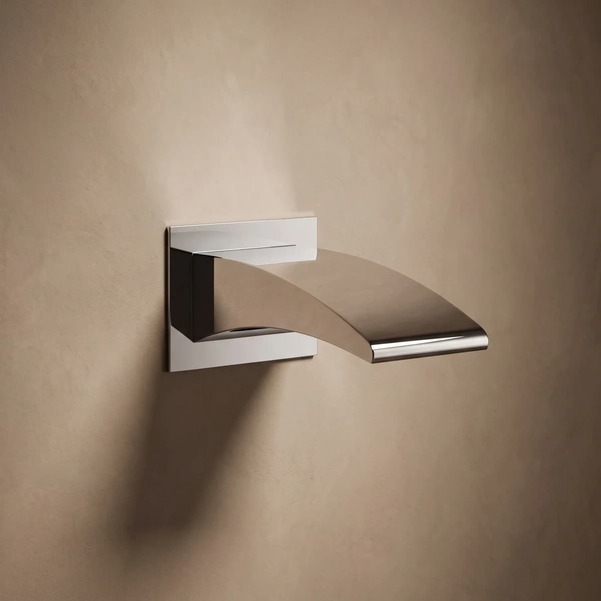 Aquaro Bath Spout 180mm in Chrome