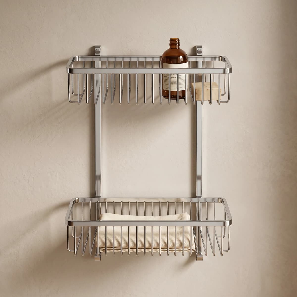 Aquaro Double Hanging Basket, Standard