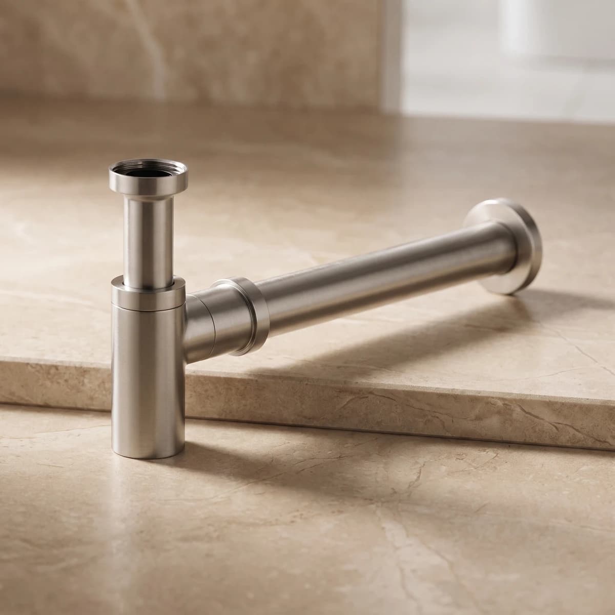 Aquaro P Trap, Brushed Nickel
