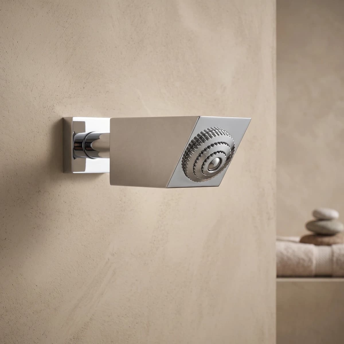 Aquaro Square Handle Shower Head, Standard